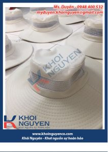 NÓN TAI BÈO PHỐI LƯỚI ĐẸP. Xưởng nón giá rẻ, xưởng in nón, xưởng thêu nón, sản xuất nón theo yêu cầu, may nón số lượng ít, tiến độ nhanh. Ms. DUYÊN - 0948400532